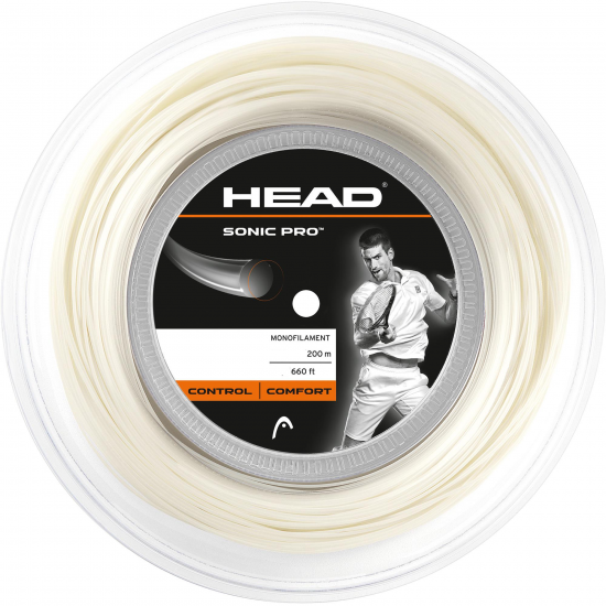 ROLO DE CORDA HEAD SONIC PRO 1.30 - BRANCO